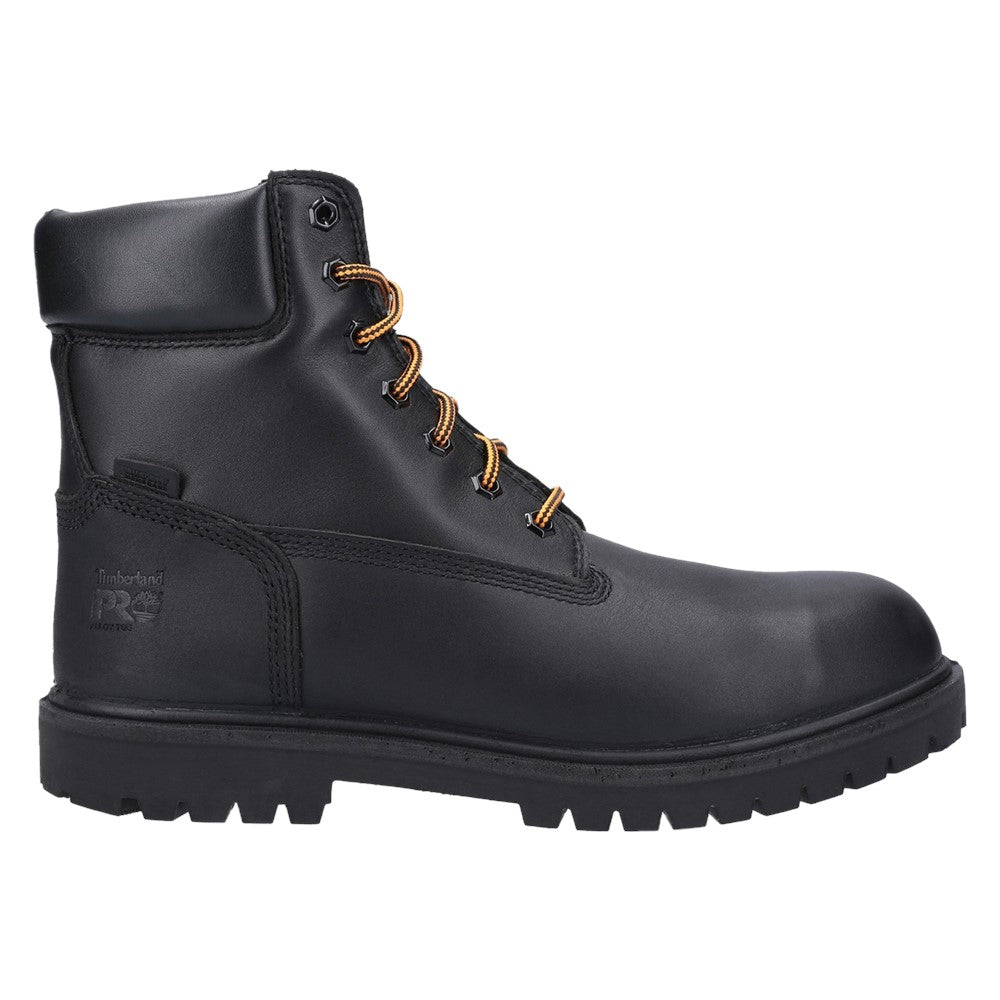 Iconic Waterproof Alloy-Toe Work Boot for Men in Black
