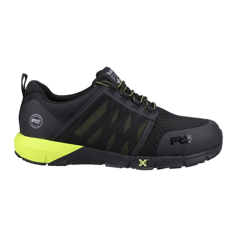 Radius Alloy Toe Work Trainer for Men in Black