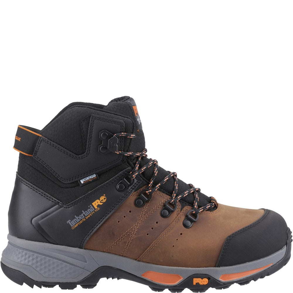 Switchback Composite Toe Work Boot for Men in Brown