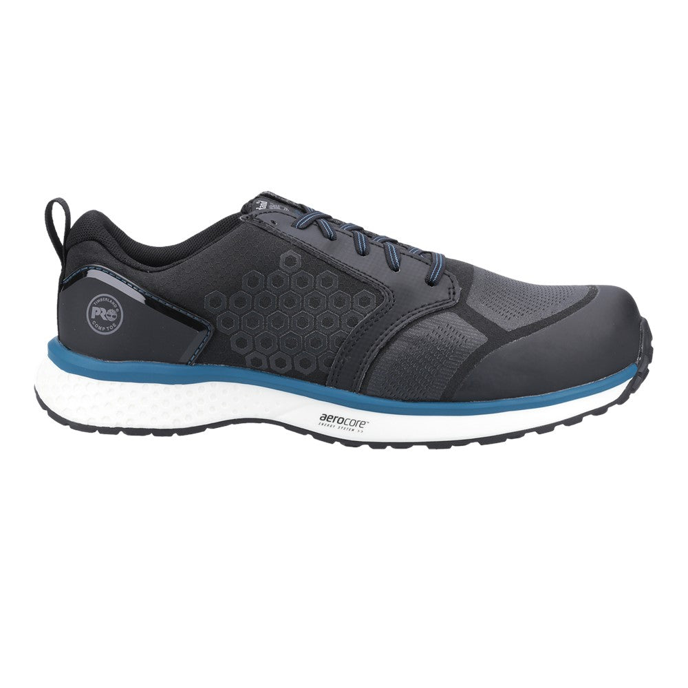 Reaxion Composite Toe Work Trainer for Men in Black Blue