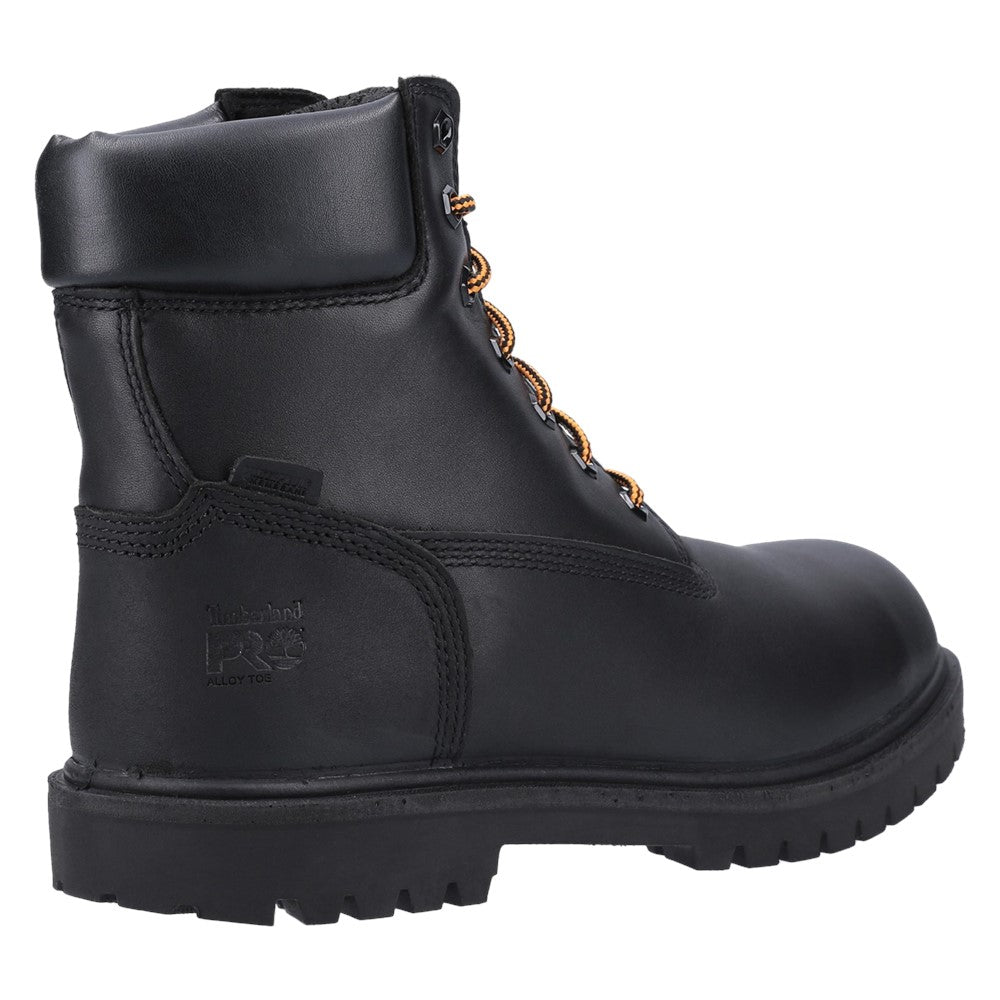 Iconic Waterproof Alloy-Toe Work Boot for Men in Black