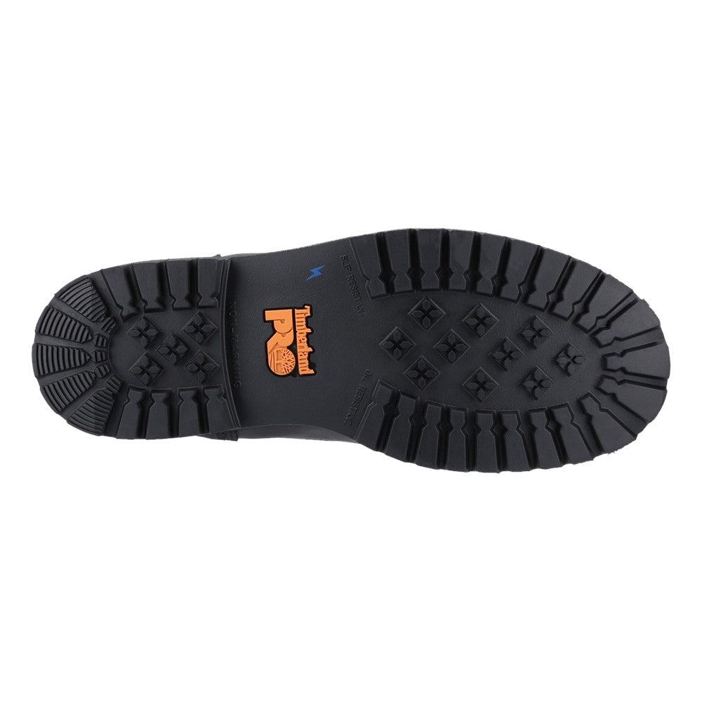 Iconic Waterproof Alloy-Toe Work Boot for Men in Black