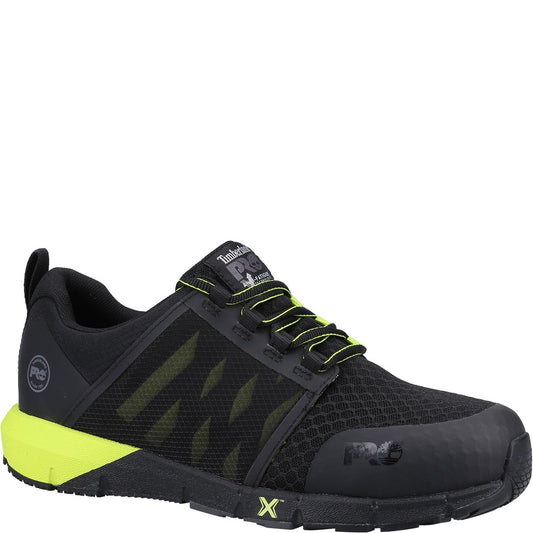 Radius Alloy Toe Work Trainer for Men in Black