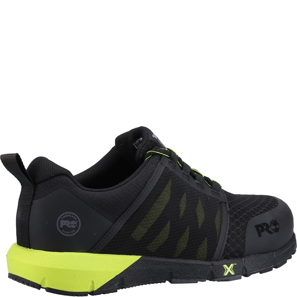 Radius Alloy Toe Work Trainer for Men in Black