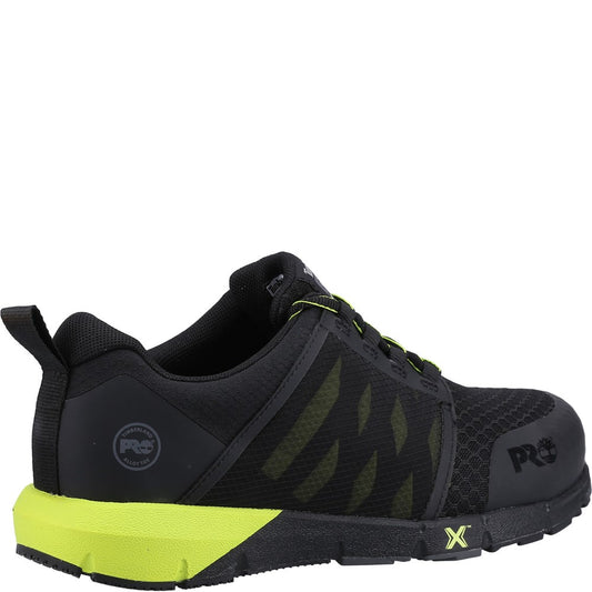 Radius Alloy Toe Work Trainer for Men in Black