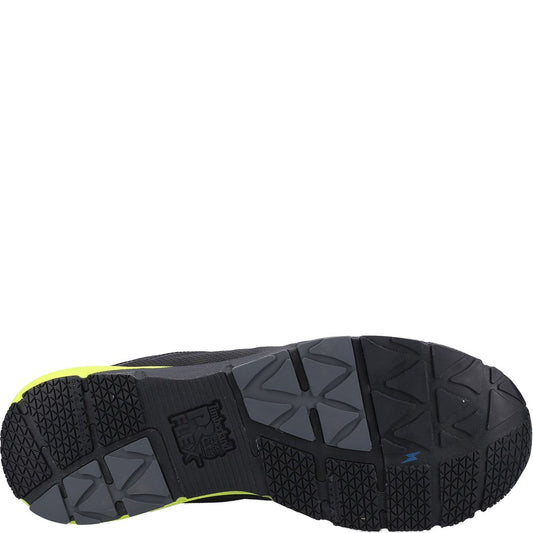 Radius Alloy Toe Work Trainer for Men in Black