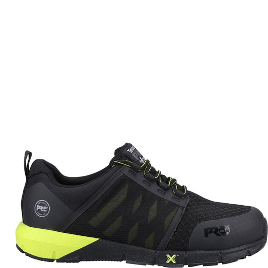 Radius Alloy Toe Work Trainer for Men in Black