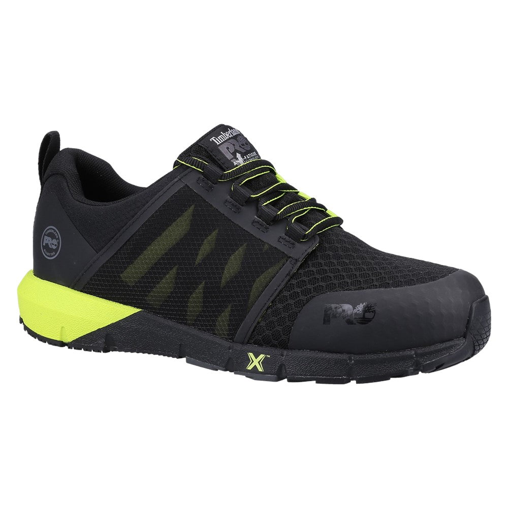 Radius Alloy Toe Work Trainer for Men in Black