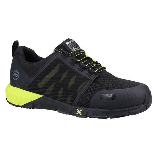 Radius Alloy Toe Work Trainer for Men in Black