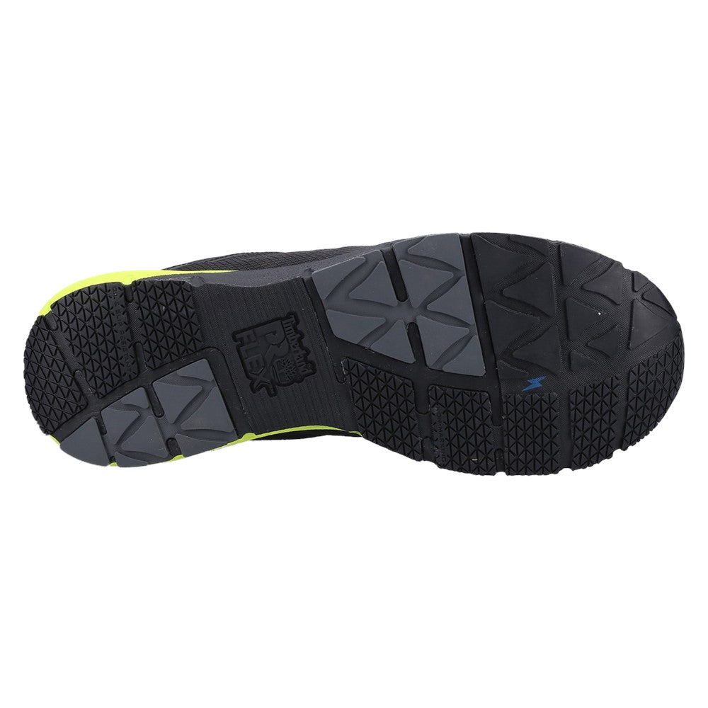 Radius Alloy Toe Work Trainer for Men in Black