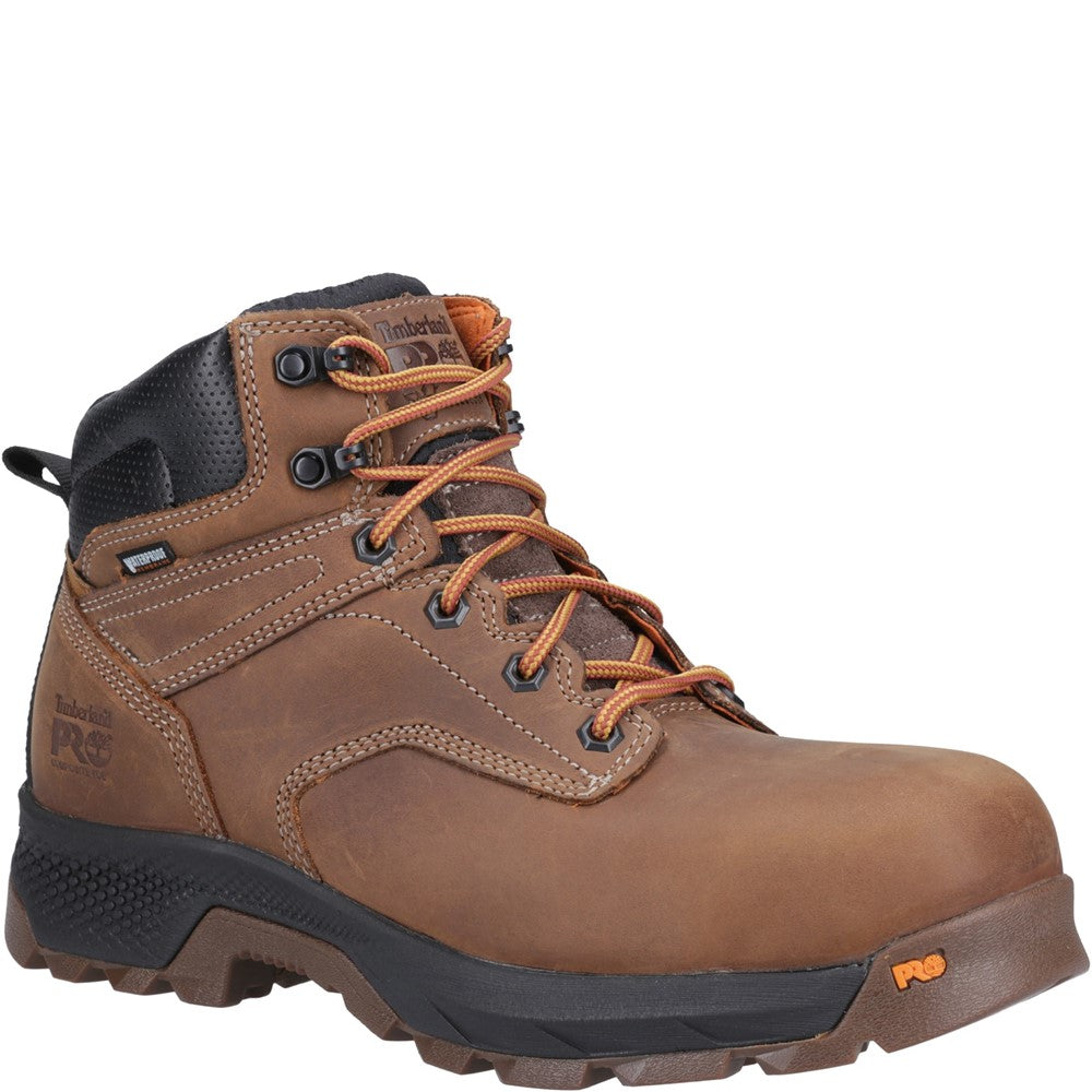 TiTAN® 6" Composite Safety Toe Boot for Men in Brown