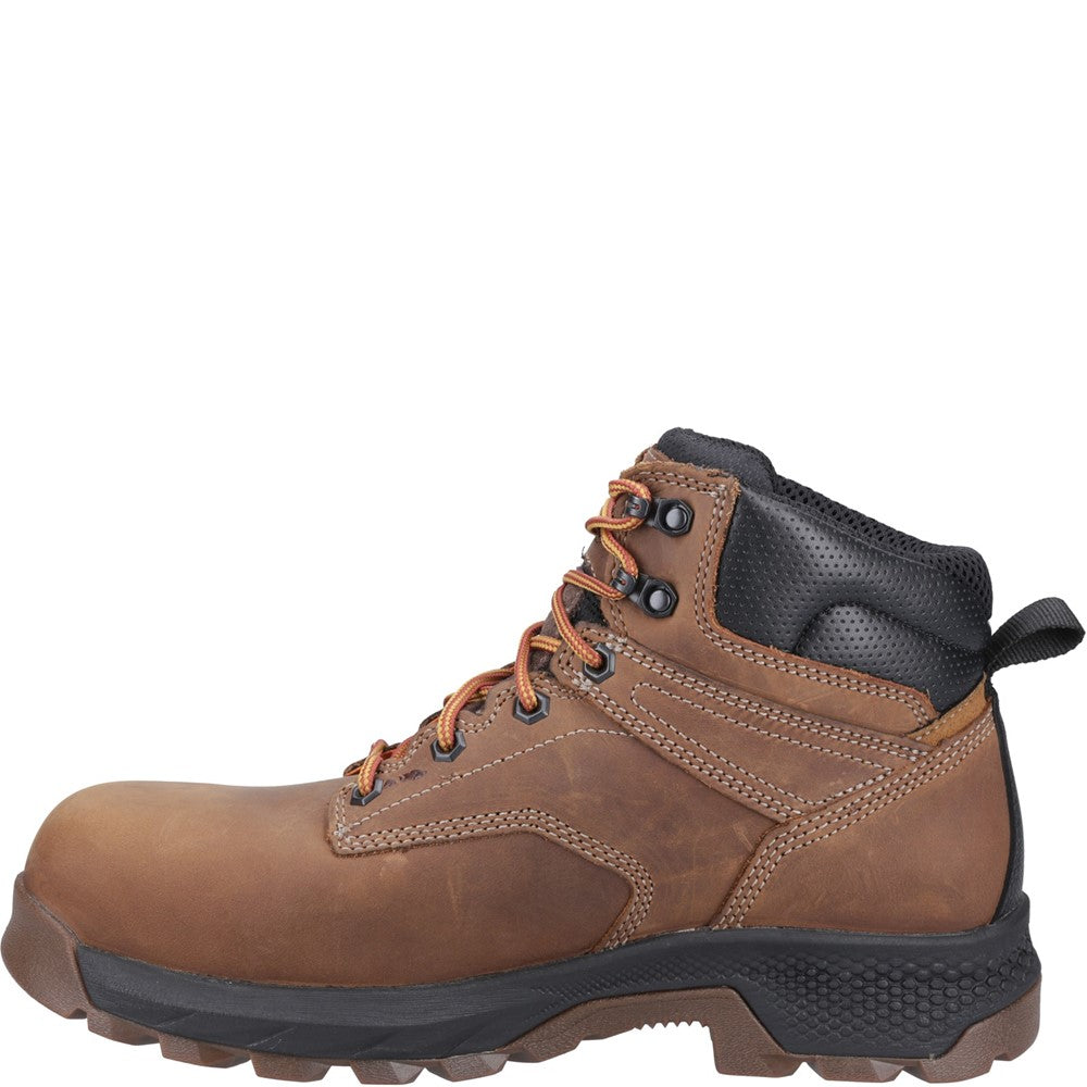 TiTAN® 6" Composite Safety Toe Boot for Men in Brown