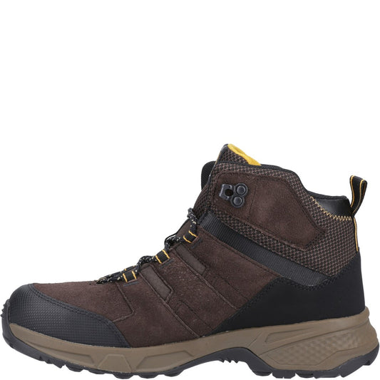 Switchback LT Steel Safety-Toe Work Boots for Men in Dark Brown