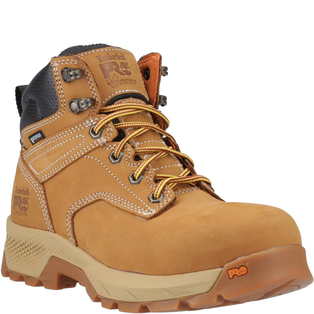TiTAN® EV 6" Waterproof Composite-Toe Work Boot for Women in Wheat