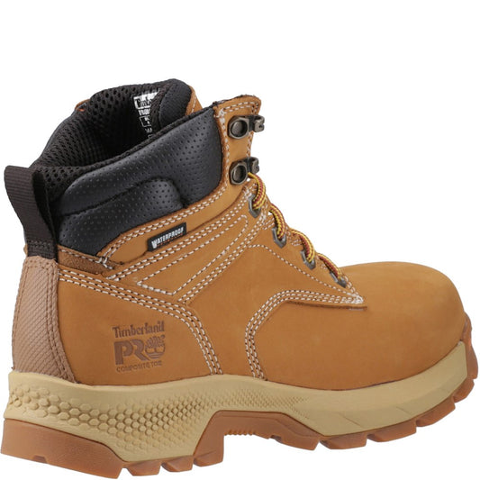 TiTAN® EV 6" Waterproof Composite-Toe Work Boot for Women in Wheat