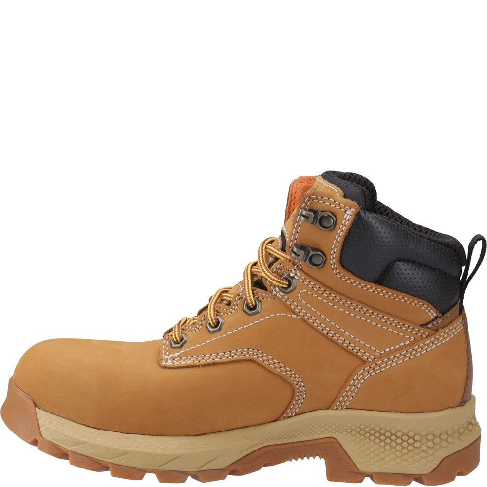 TiTAN® EV 6" Waterproof Composite-Toe Work Boot for Women in Wheat