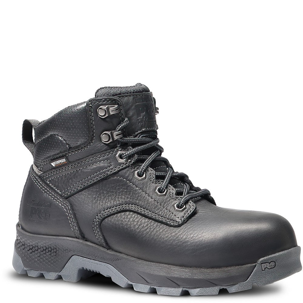 TiTAN® EV 6" Waterproof Composite-Toe Work Boot for Women in Black