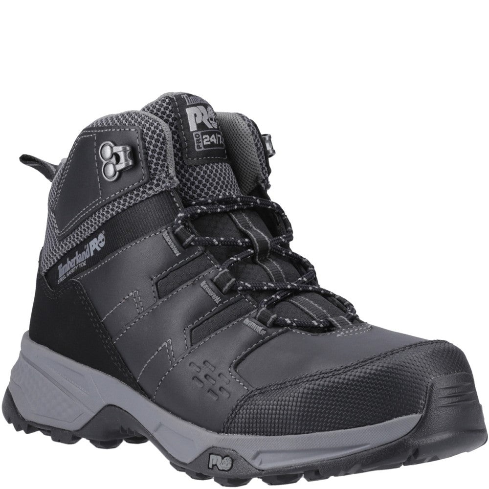 Switchback LT Steel Safety-Toe Work Boots for Men in Black