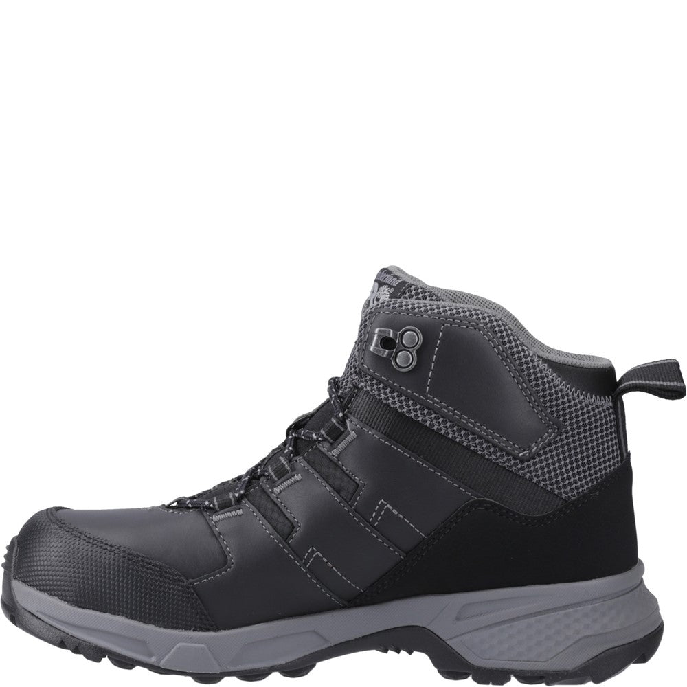 Switchback LT Steel Safety-Toe Work Boots for Men in Black