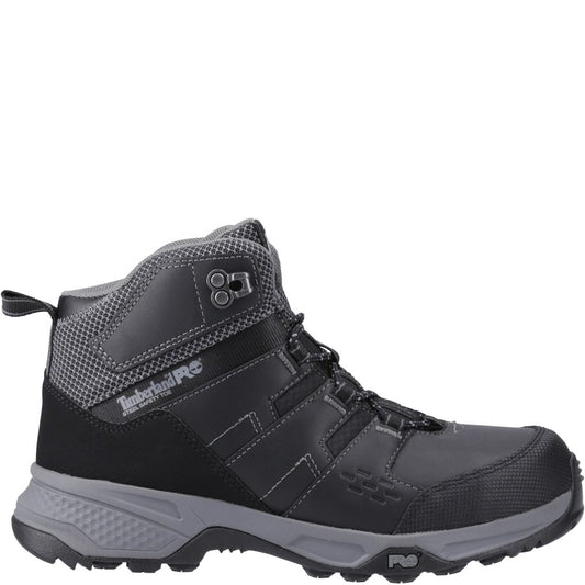 Switchback LT Steel Safety-Toe Work Boots for Men in Black