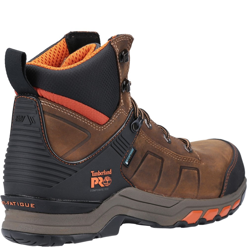 Hypercharge 6" Waterproof Composite Toe Work Boot for Men in Brown