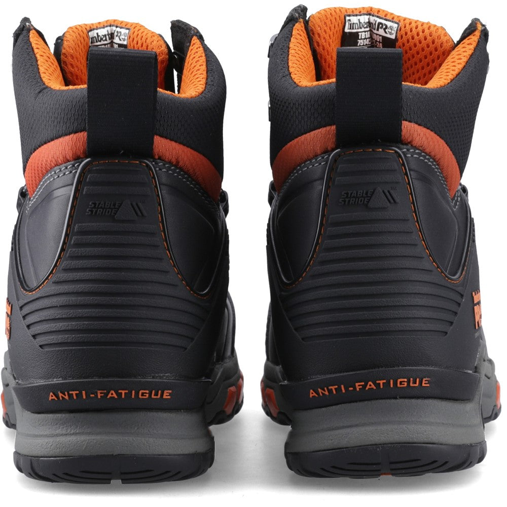 Hypercharge 6" Waterproof Composite Toe Work Boot for Men in Black