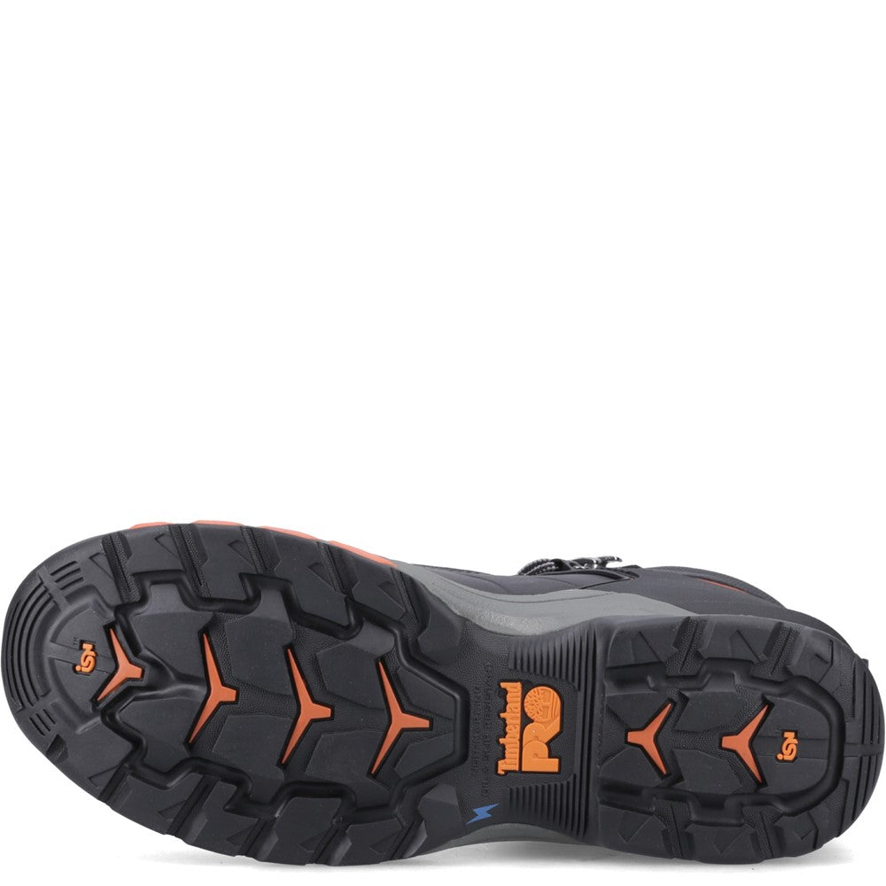 Hypercharge 6" Waterproof Composite Toe Work Boot for Men in Black