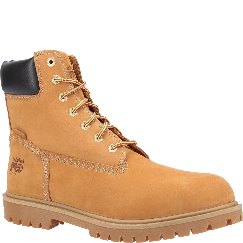 Iconic Waterproof Alloy-Toe Work Boot for Men in Wheat