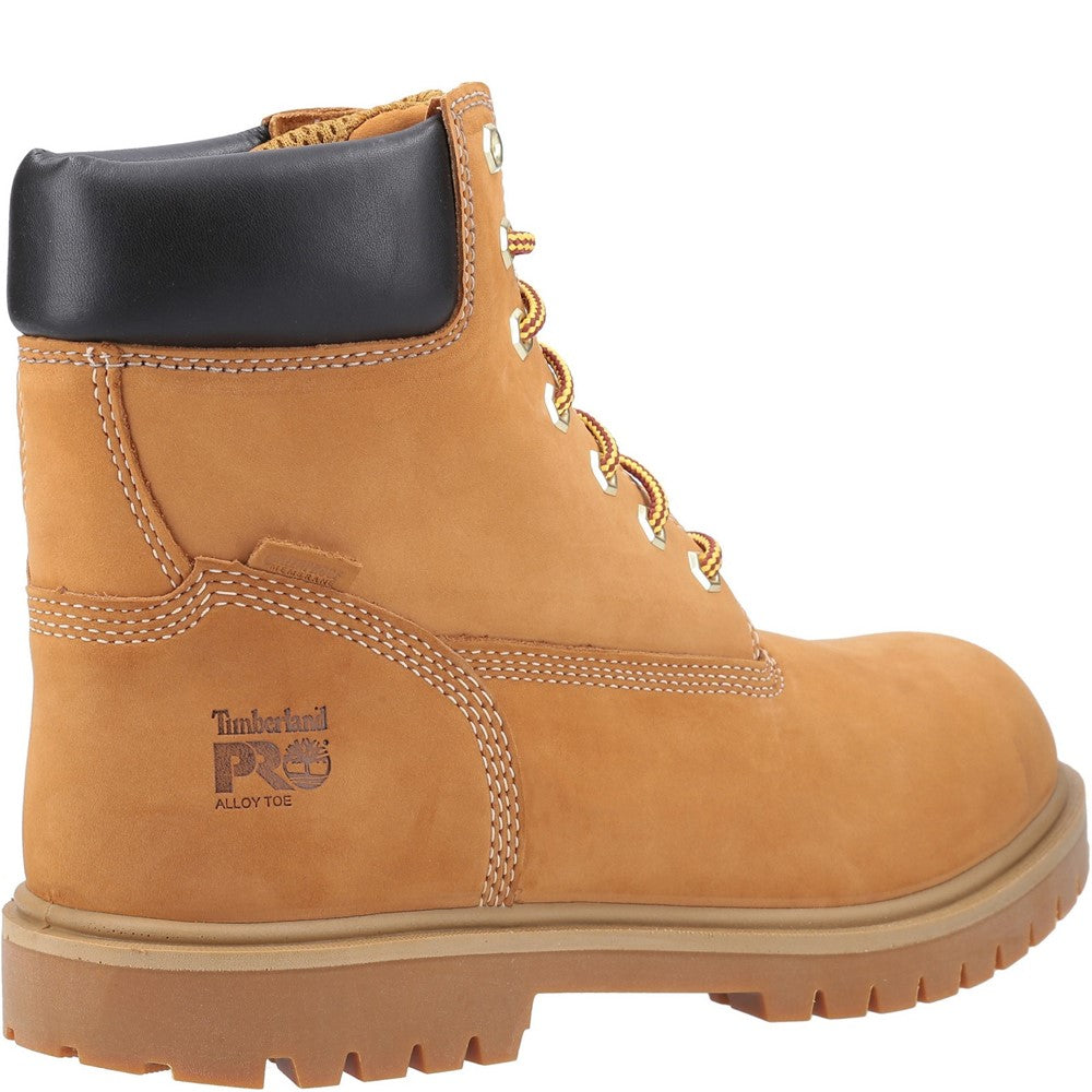 Iconic Waterproof Alloy-Toe Work Boot for Men in Wheat