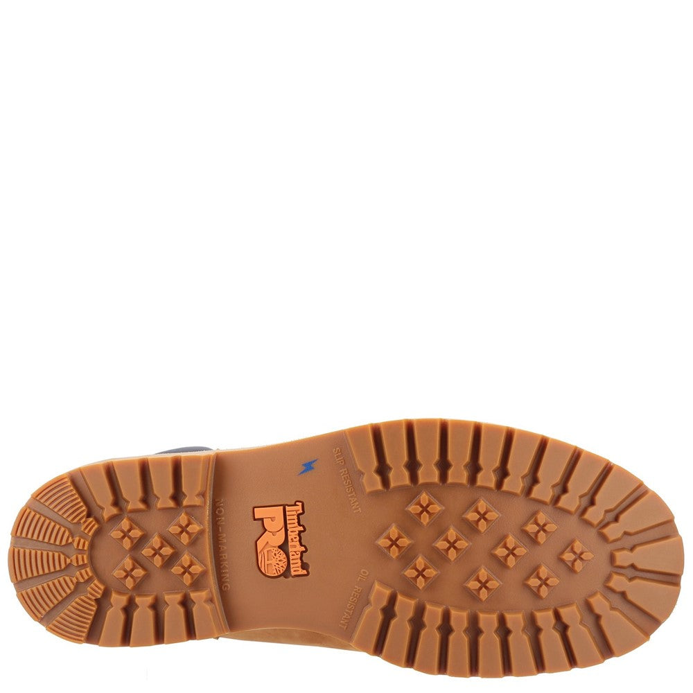 Iconic Waterproof Alloy-Toe Work Boot for Men in Wheat