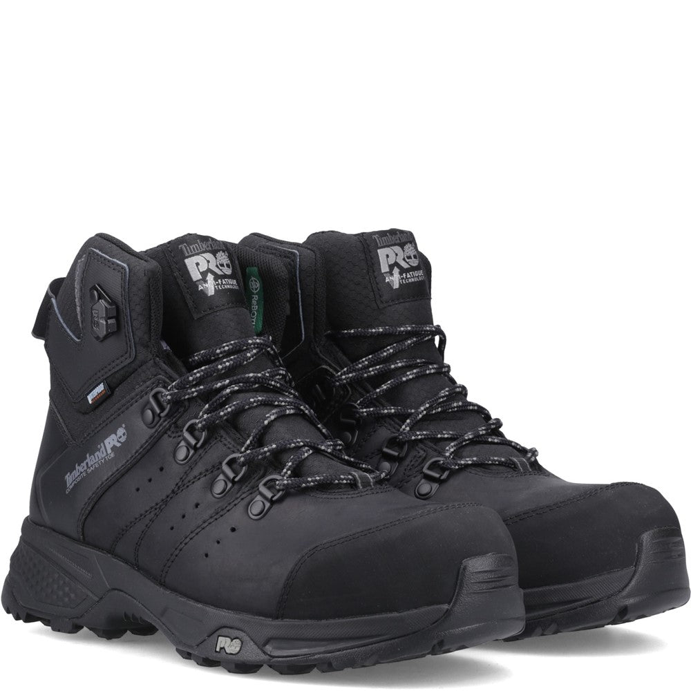 Switchback Composite Toe Work Boot for Men in Black