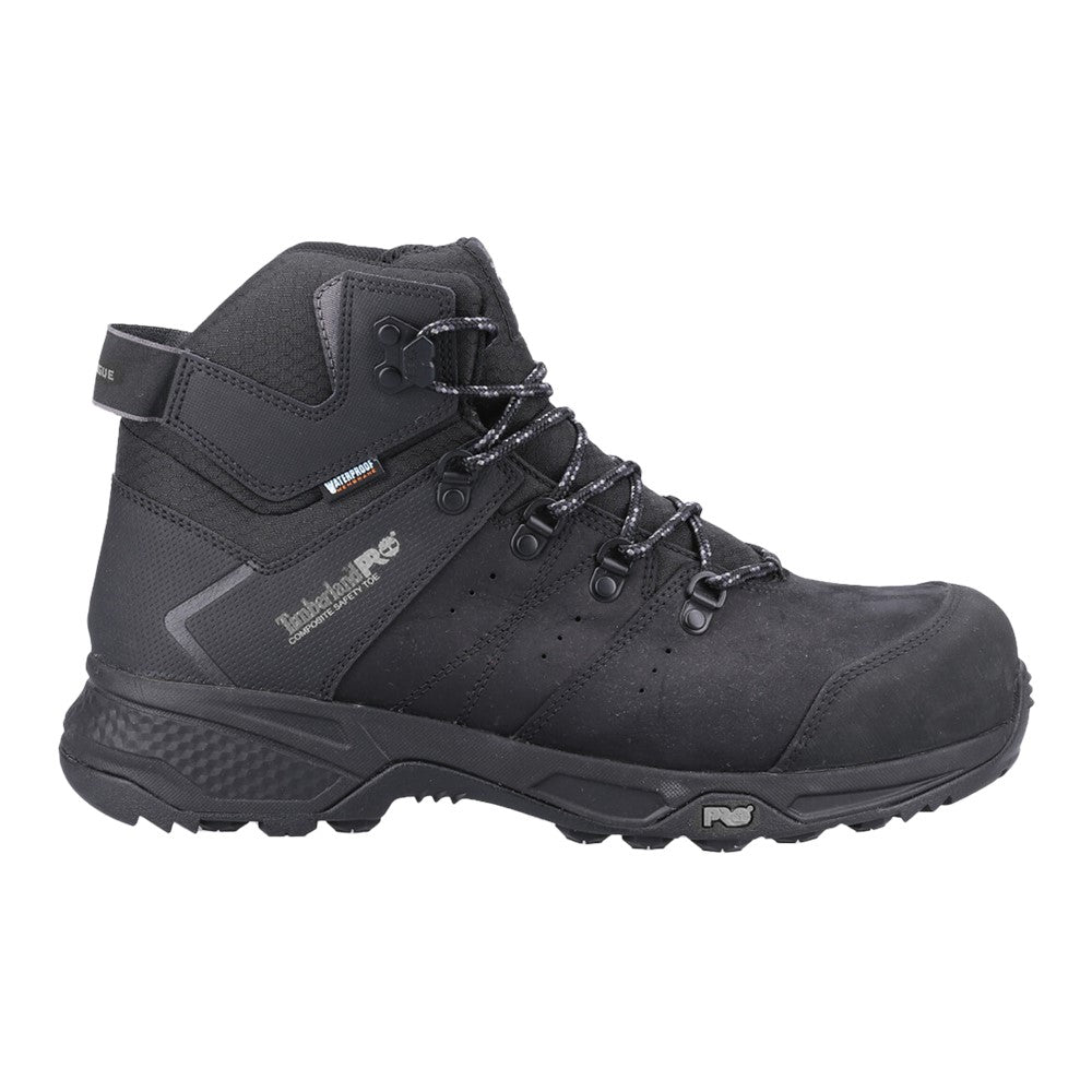 Switchback Composite Toe Work Boot for Men in Black