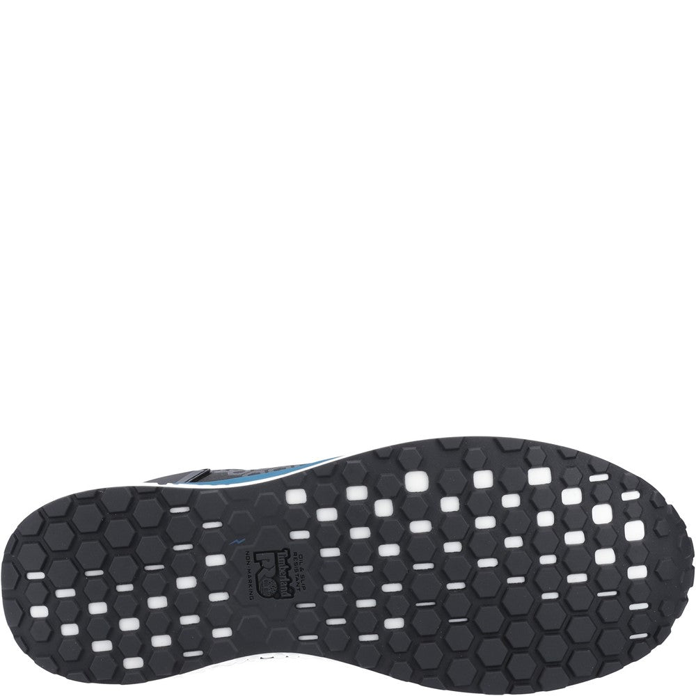 Reaxion Composite Toe Work Trainer for Men in Black Blue