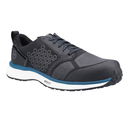 Reaxion Composite Toe Work Trainer for Men in Black Blue