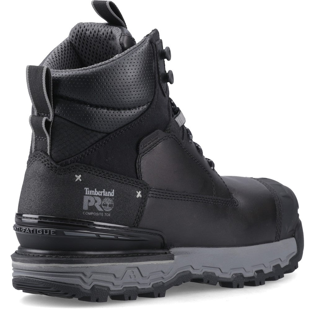 Boondock 6" Waterproof Composite-Toe Work Boot for Men in Black