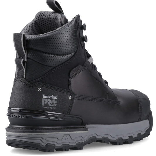 Boondock 6" Waterproof Composite-Toe Work Boot for Men in Black