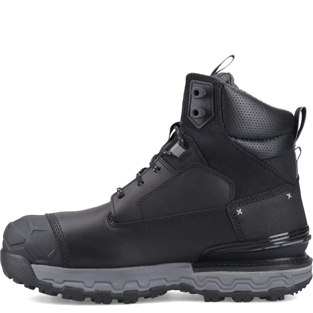 Boondock 6" Waterproof Composite-Toe Work Boot for Men in Black