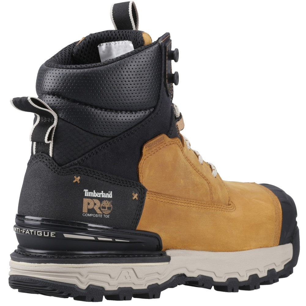 Boondock 6" Waterproof Composite-Toe Work Boot for Men in Wheat