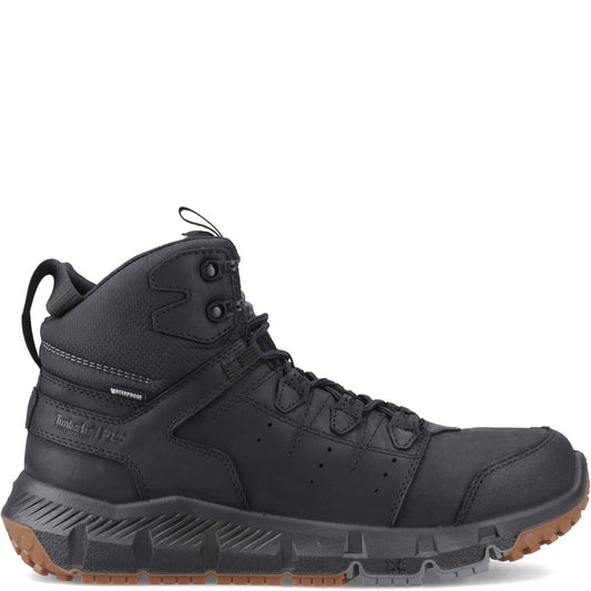 Tempe 6" Waterproof Alloy-Toe Work Boot for Men in Black