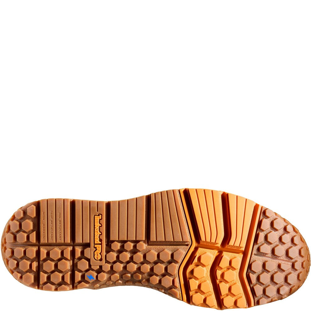 Tempe 6" Waterproof Alloy-Toe Work Boot for Men in Brown