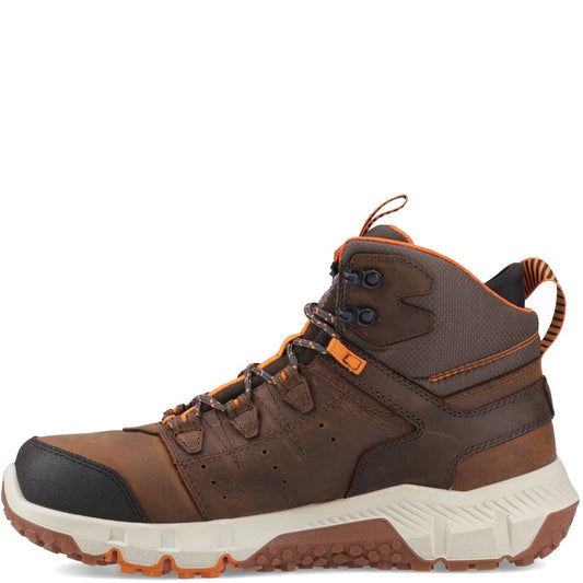 Tempe 6" Waterproof Alloy-Toe Work Boot for Men in Brown
