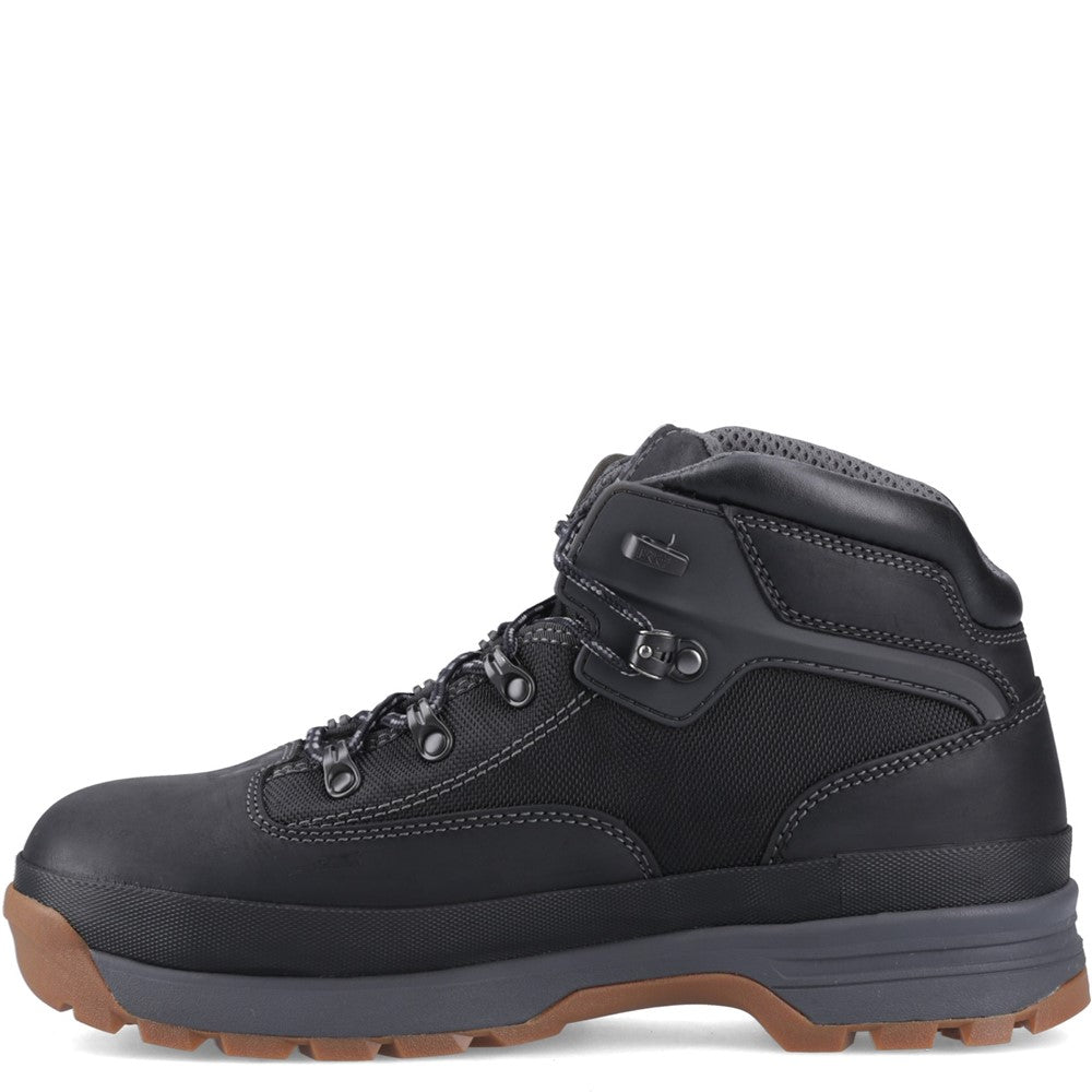 Euro Hiker Alloy Toe Work Boot for Men in Black